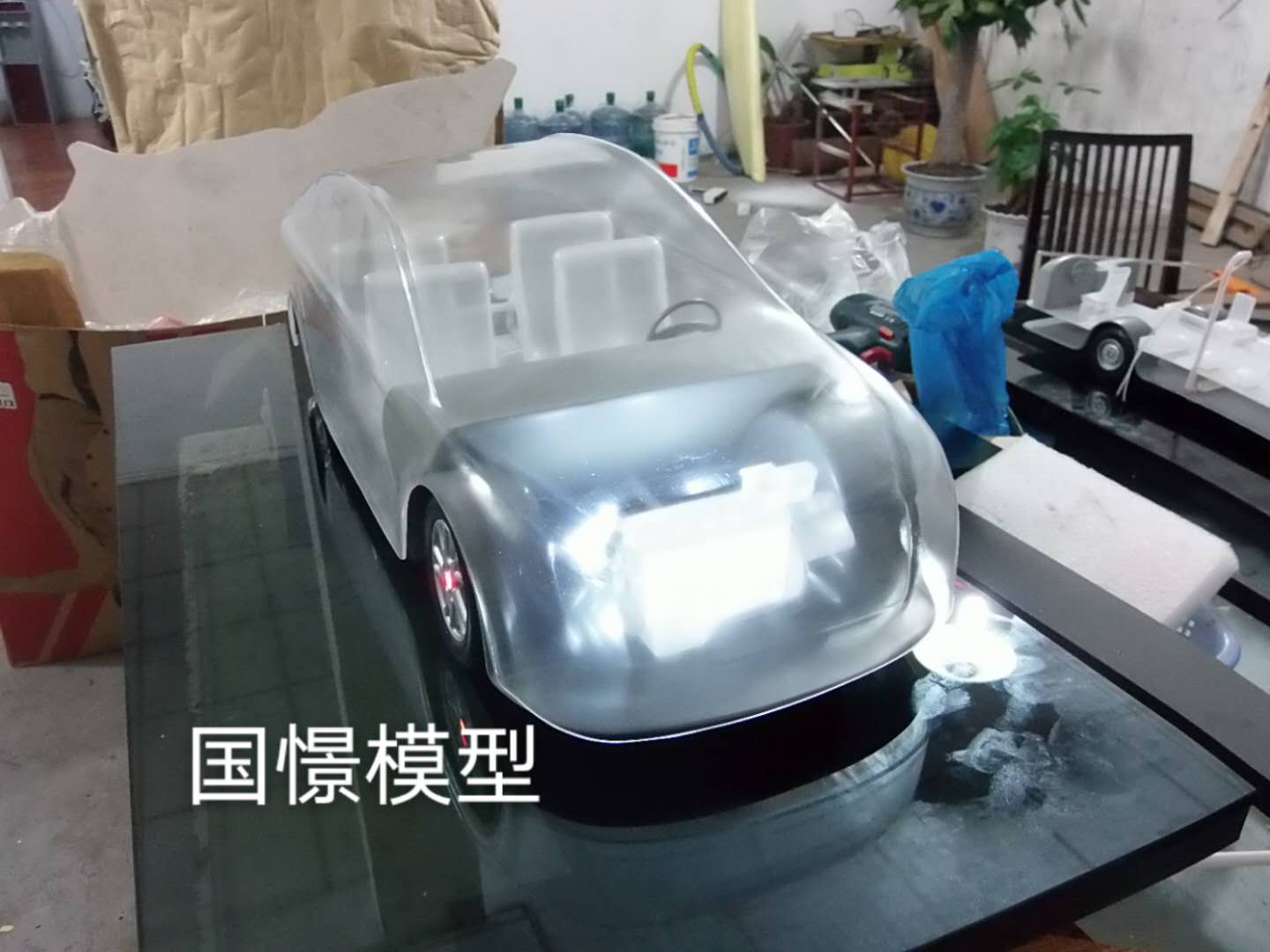 三台县透明车模型